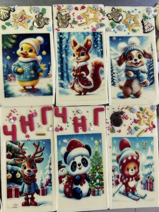 Ръчно приготвени шоколади и медени курабии