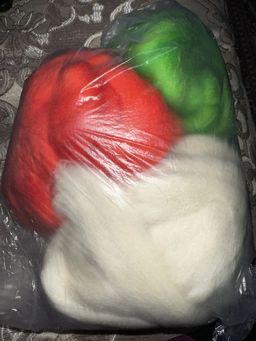 Шерсть цветной Боялған жүн