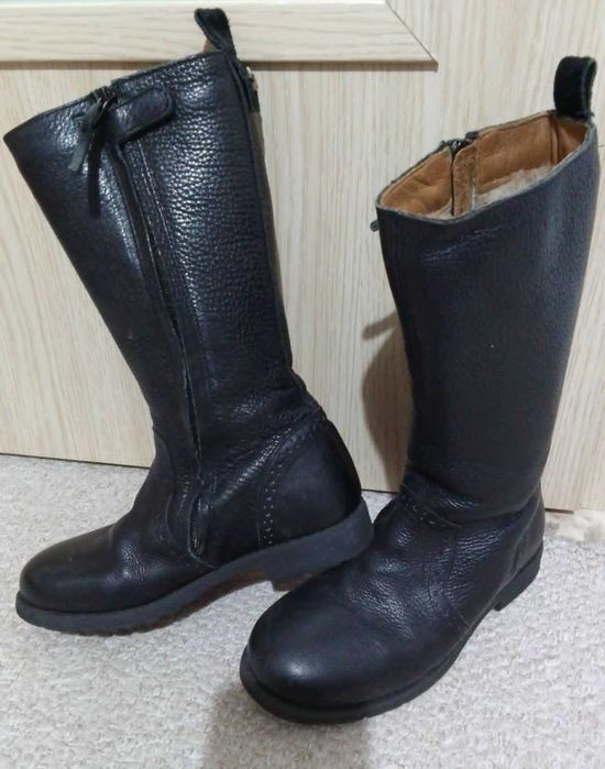 Топли непромокаеми детски ботуши Bisgaard №33, естествена кожа