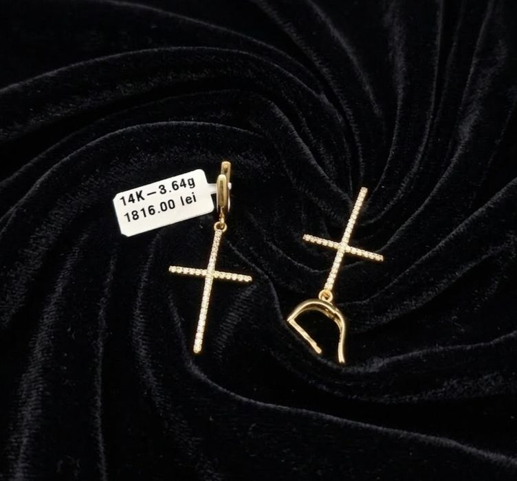 Cercei aur 14k 3.64gr