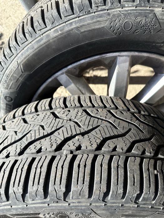 Jante aluminiu +anvelope  205/55 R16 opel