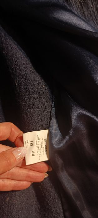 Дамско палто с естествена лисица М р-р