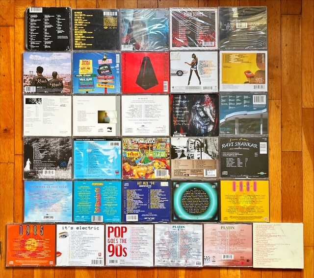 CD orig pop&electro: Bjork, Milli Vanilli, Dr. Alban, Tomita, Vangelis