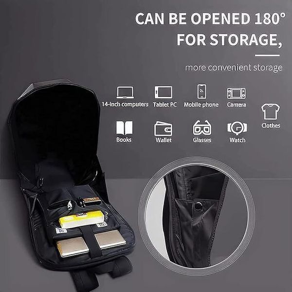 Раница LED Iron Man мотоциклетна раница с пълноцветен екран за Мотор