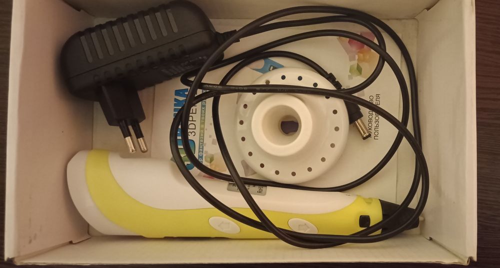 3Д ручка для творчества + пластик PLA