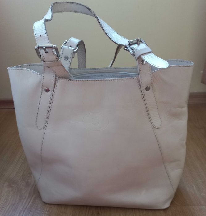 Чанта естествена кожа