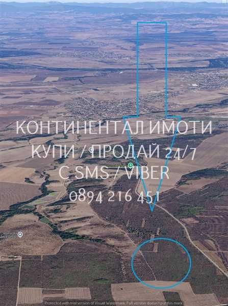 Лозе 2300м2, разположена в землището на кв. Дебър, Имотът се намира само на 150 м от асфалт