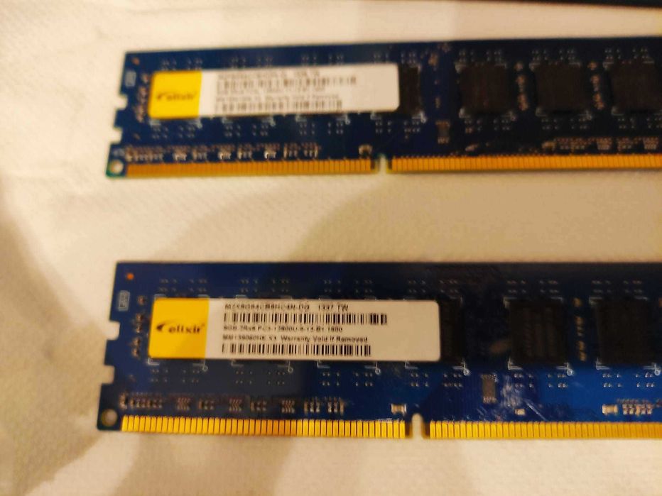 Rami ddr3 2x8 gb 1600 mhz , i7 3770