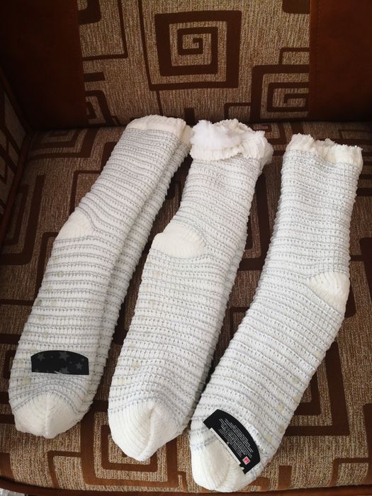 3 Șosete noi cu etichetă călduroase groase iarnă