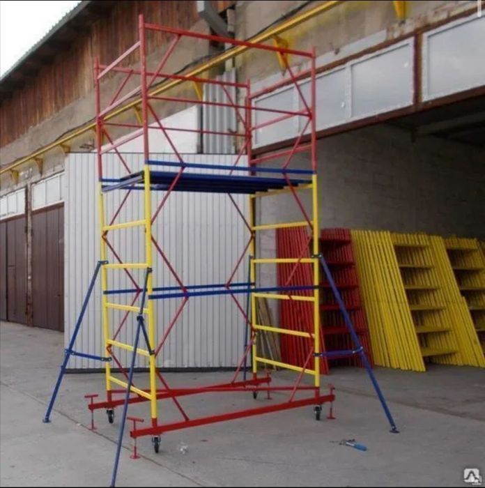 Вышка туры леса лёгкие колесами