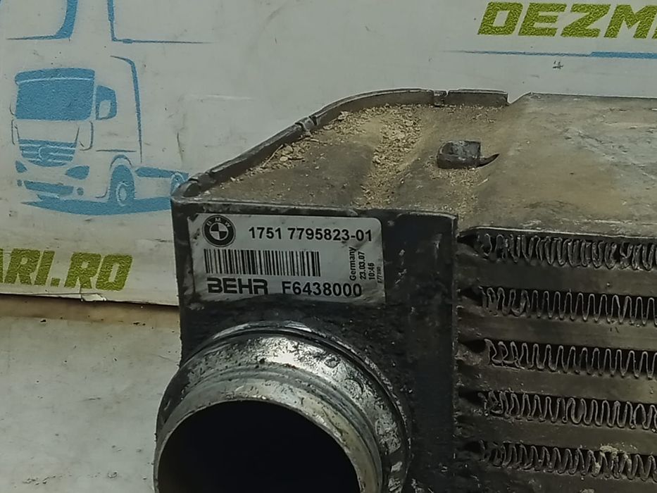 Radiator intercooler 3.0 m57d306d3 7795823-01 BMW Seria 5 E60/E61 [fa