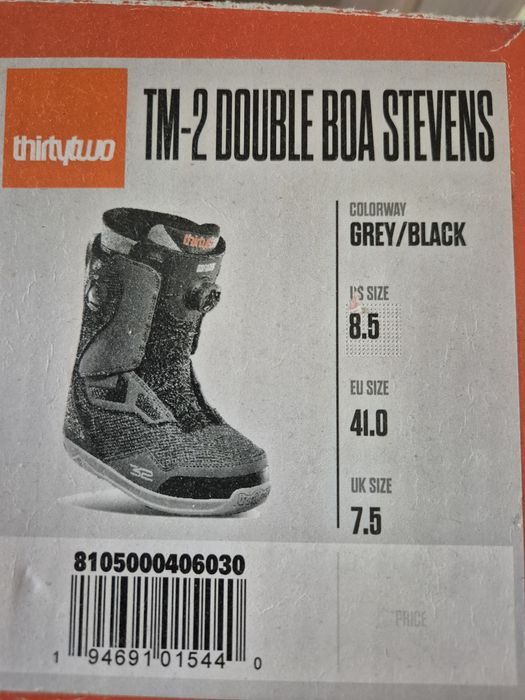 Дамски сноуборд обувки tm2 double boa stevens thirtytwo 32
