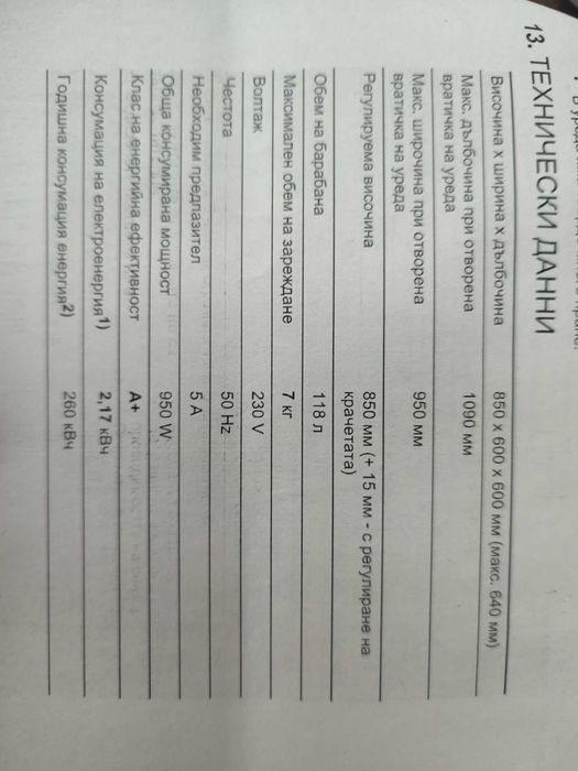 Сушилня Electrolux