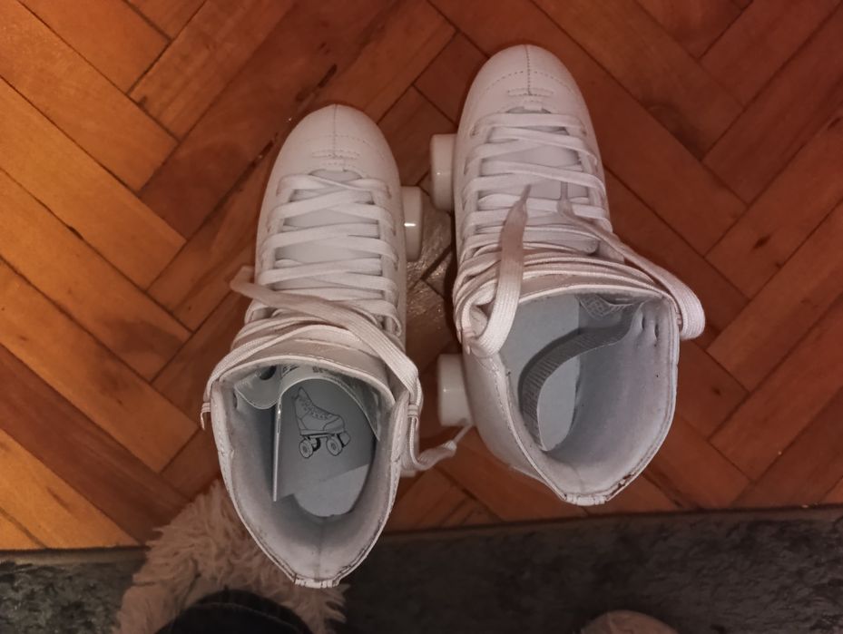 Бяло-розови ролкови кънки (38-ми номер)