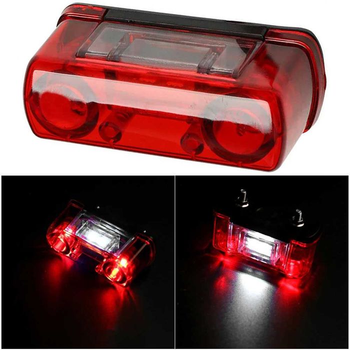 4 Led Лед Oсветление Плафон за регистрационен заден номер 12V
