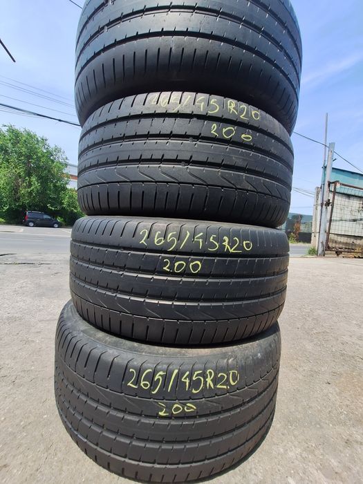 4 anvelope vara 265/45r20 Pirelli 2021 Montaj Gratuit
