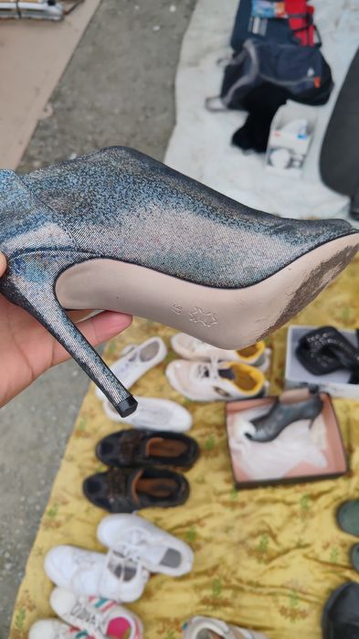 Pantofi sandale musette piele capra