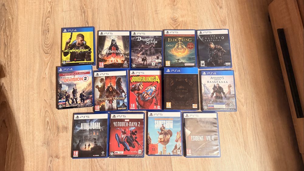Продам диски на ps4,5 или обмен