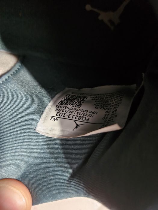 Air Jordan 4 Oxidized Green nr.40 Originali