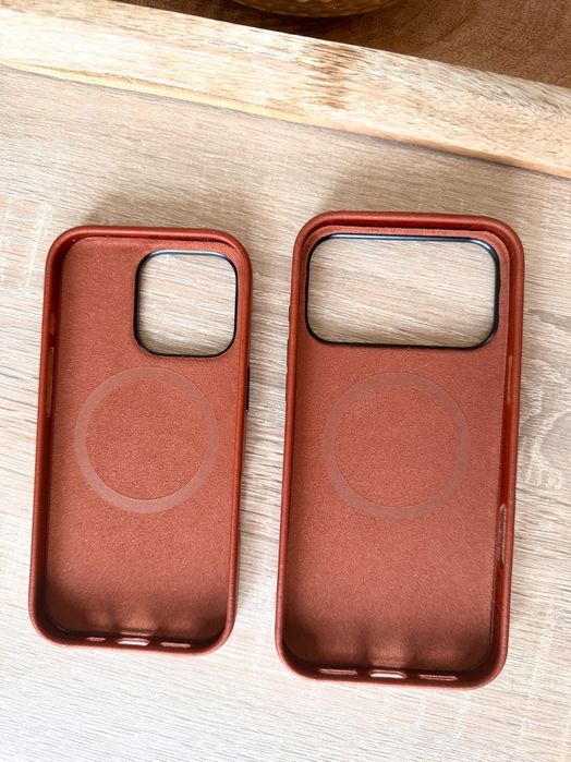MagSafe кейсове от естествена кожа (iPhone 16 Pro, 16 Pro Max, 17 Pro, 17 Pro Max)