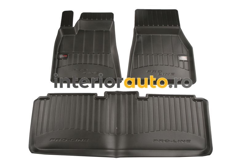 Covorase auto 3D Proline negru compatibile cu TESLA MODEL S 09.2012+