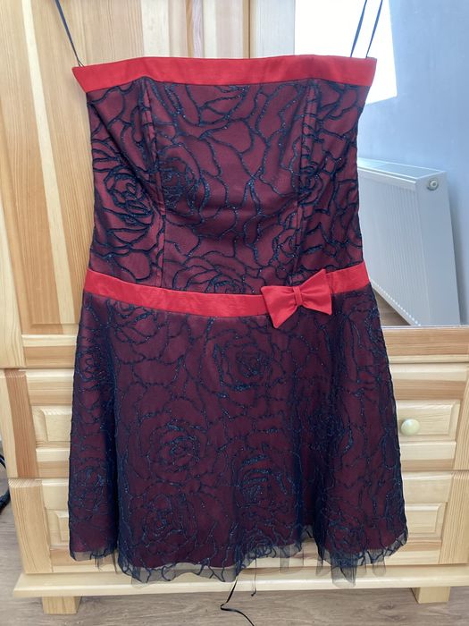 Бална рокля - бордо