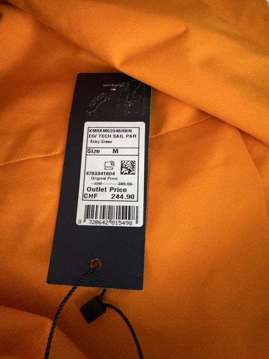 Tommy Hilfiger яке, Ново,  Водоотблъскващо, отговаря на XL