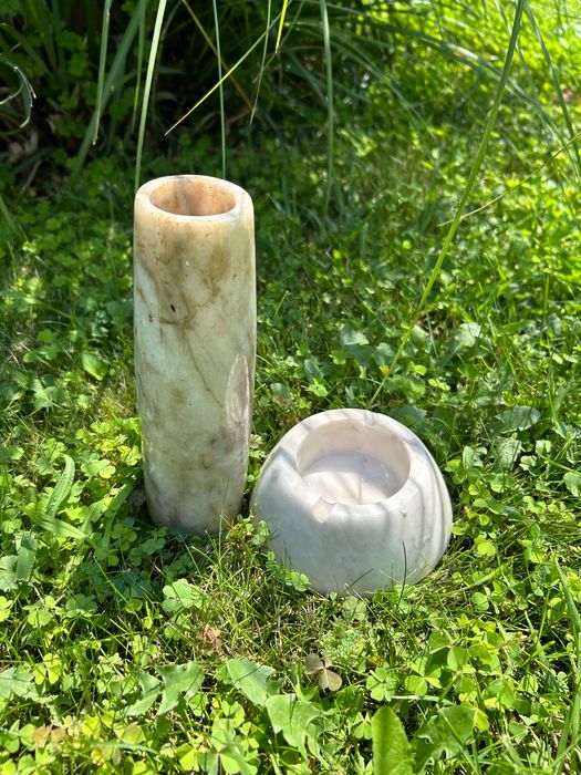 Мраморен сет ретро