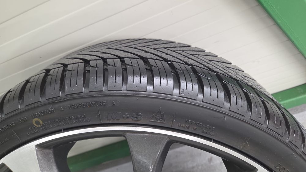 Jante Carmani 5x112 19” et35 8j fabricate in Germania + Cauciuri M + S