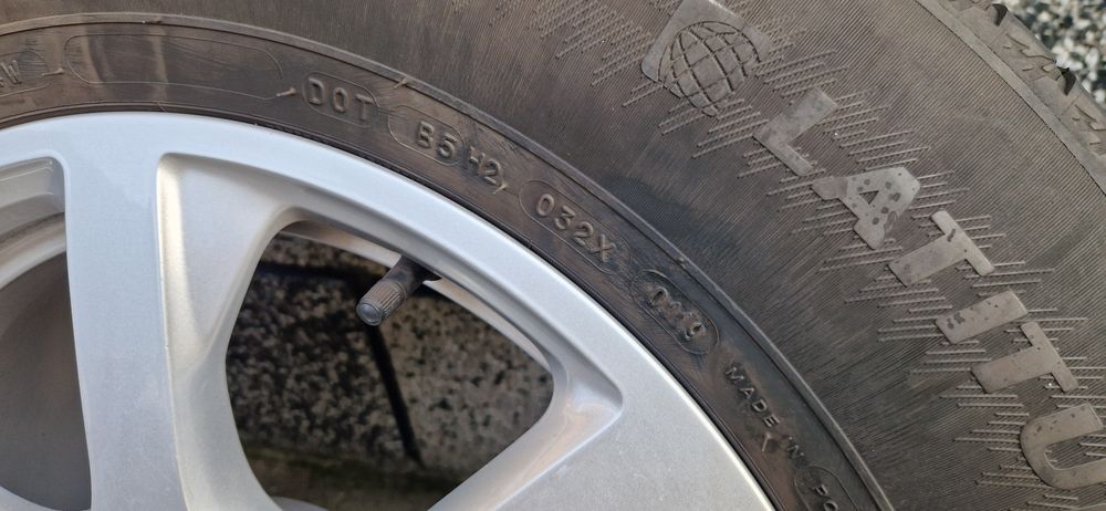 Оригинални алуминиеви джанти 17" за Audi с гуми