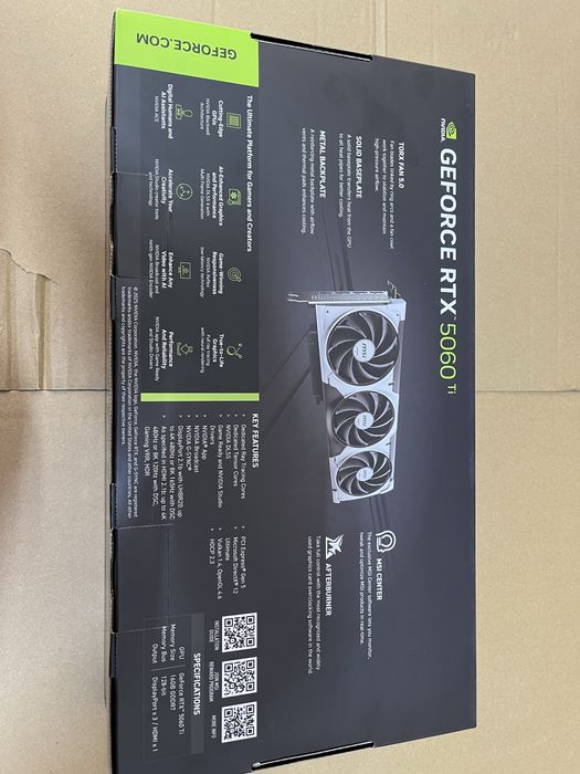 Видеокарта 5060 ti msi 16 gb