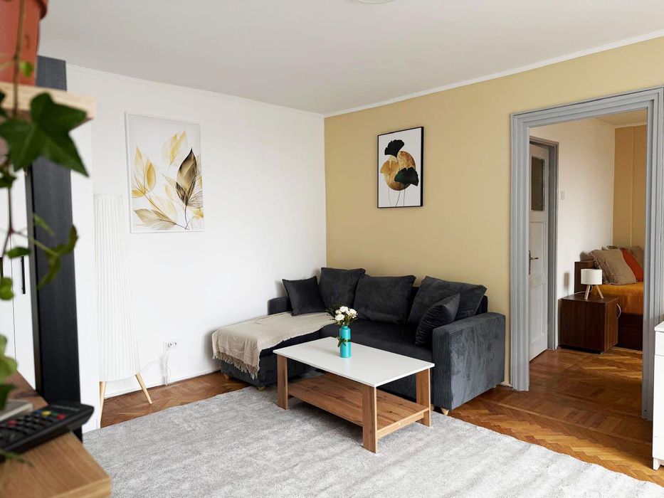 Apartament Mobilat, Stefan Cel Mare 40, Metrou 5 min, Centrala gaz