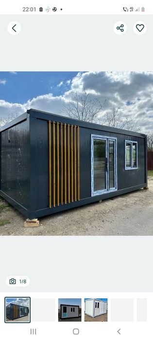 Vand containere modulare cu vitrină la oferta