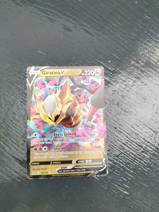 Gratinate V (pokèmon card)