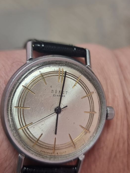 Часы Полёт нержавейка