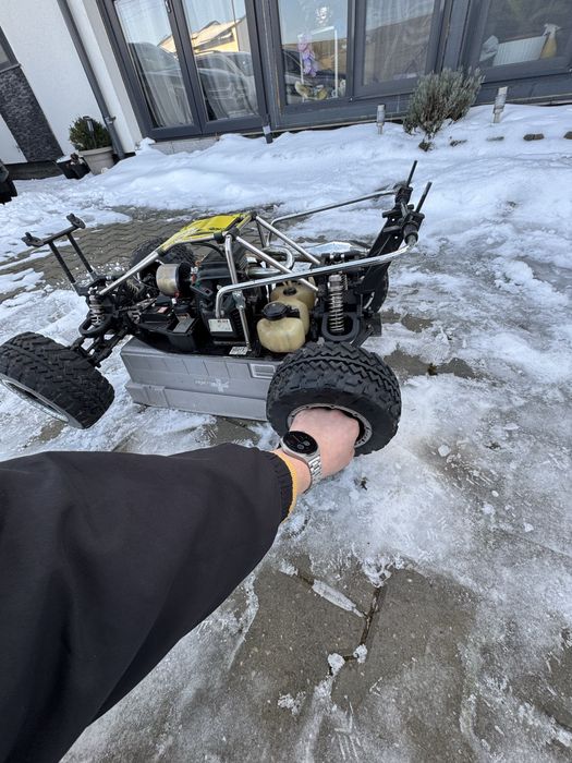 Automodel rc 1:5 reely carbon fighter 3 modif 4x4 caroserie proline