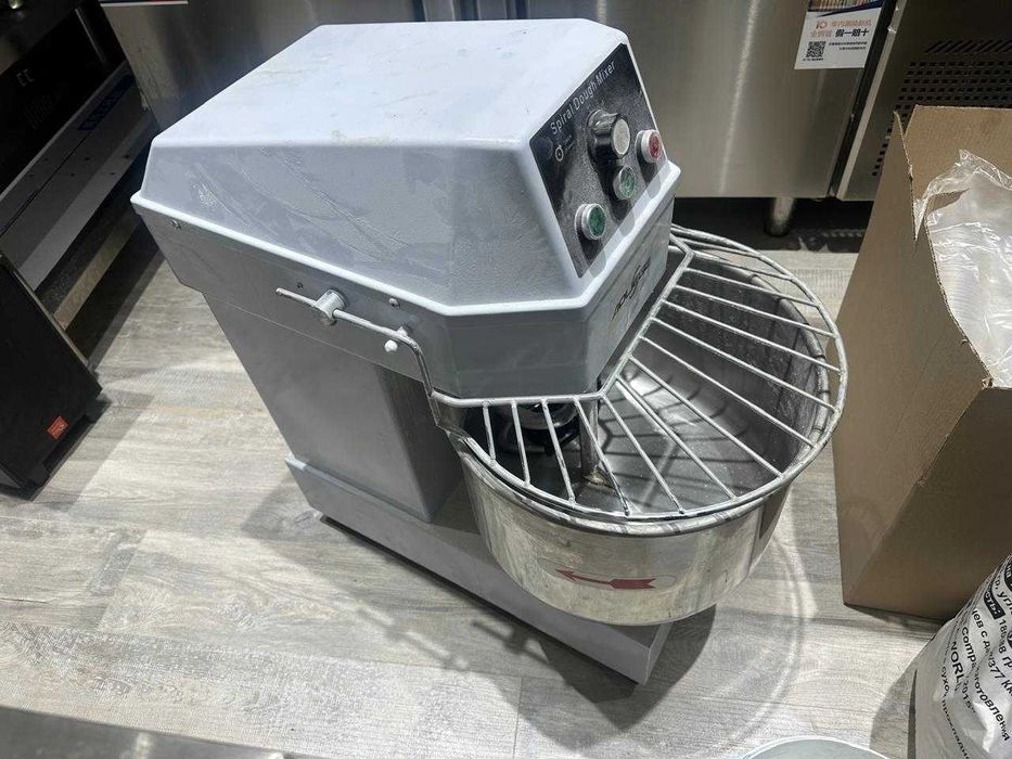 Тестомес AOLIEGE HS30D белый, серебристый