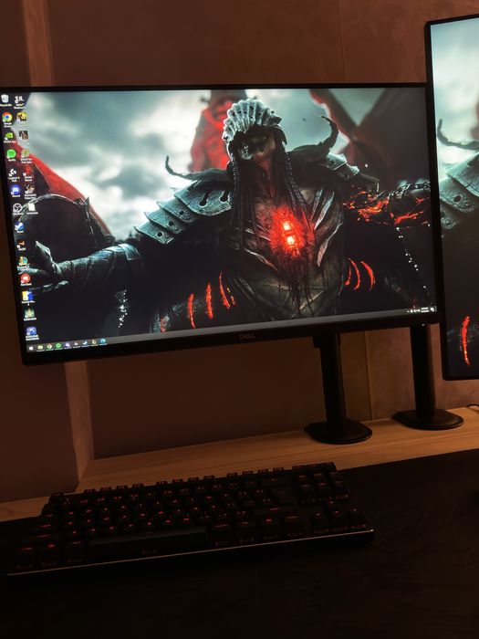 Monitor Gaming LED IPS DELL 27”, QHD, 165Hz, 1ms, AMD FreeSync Premium, NVIDIA G-Sync Compatible