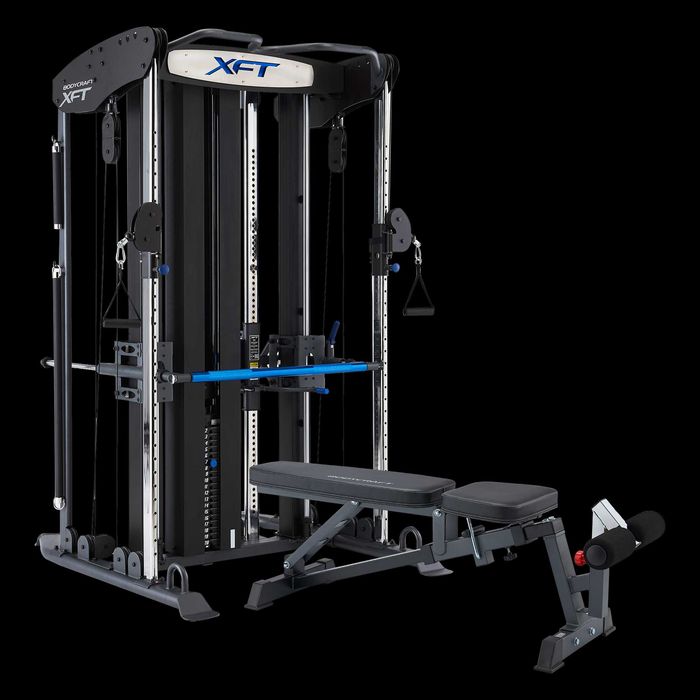 Aparat multifunctional pentru fitness Bodycraft XFT cu sistem unic 3D Smith Machine, 90 - 180kg