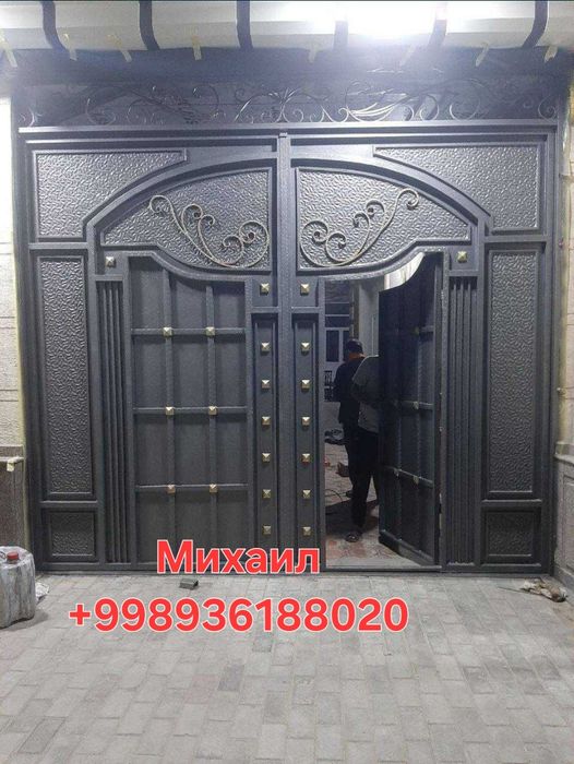 Temir darvoza Темир дарвоза Железные Металлические ворота