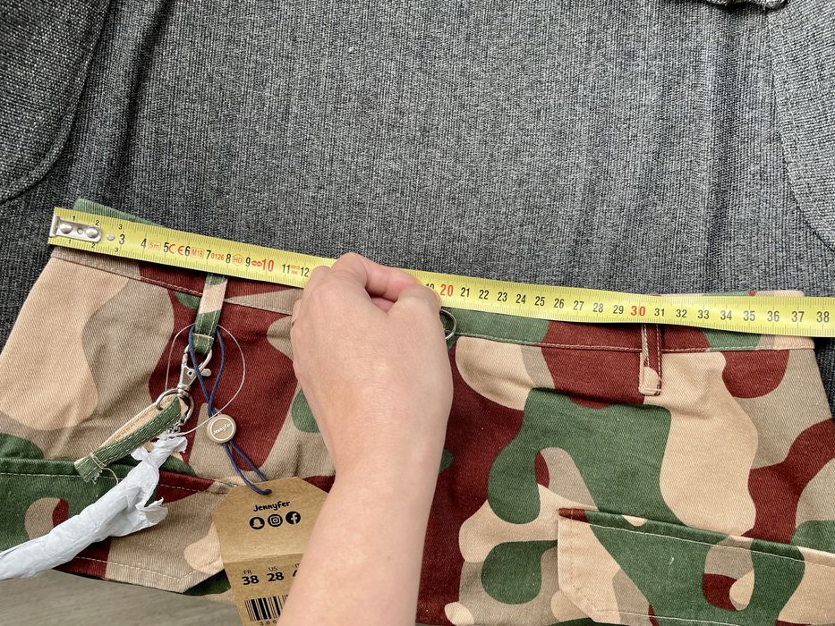 Fusta denim, Army, Jennyfer, S/36