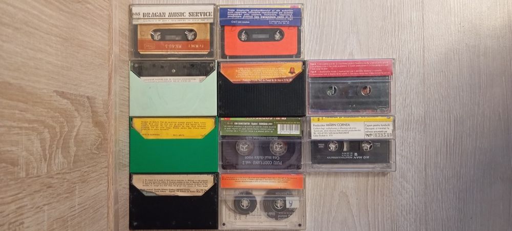 Okazie .Loturi casete audio muzica populara si usoara