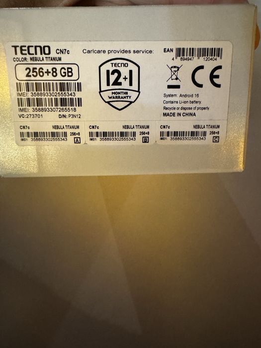 Techno Comon 50 ultra