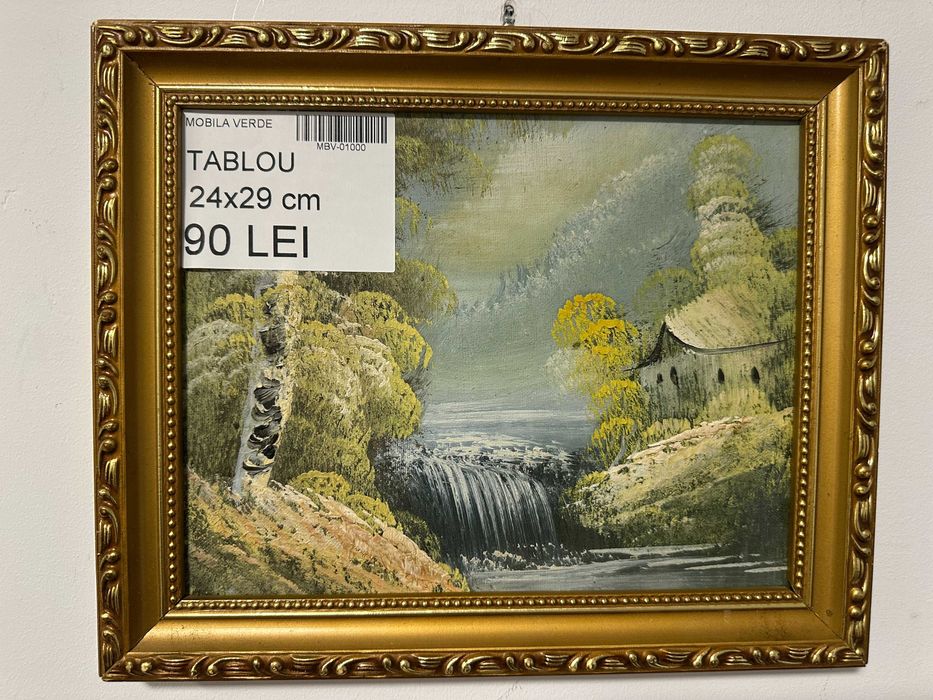 8 buc Tablou cu Picturi Diverse; Decoratiuni; Tablou Vintage cu flori