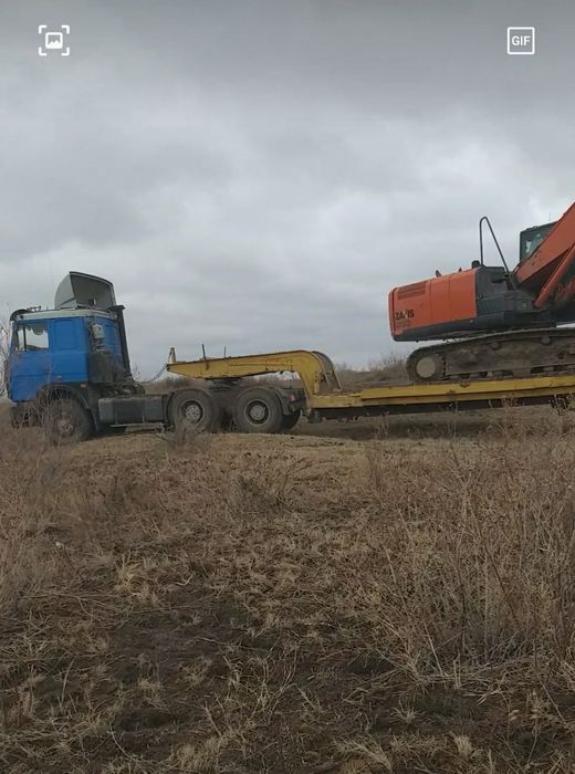 Маз длиномер шаланда трал