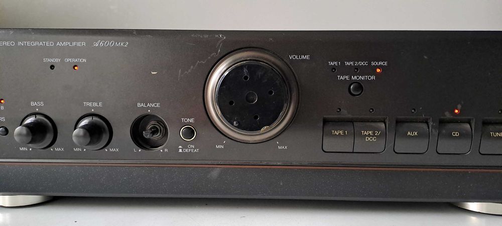 Technics SU A 600 MK 2 amplificator stereo hi fi statie Japan