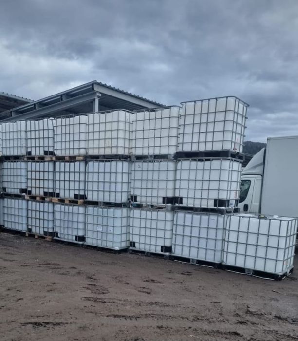 Ibc- 1000 litrii# BAZIN PLASTIC # CURAT #