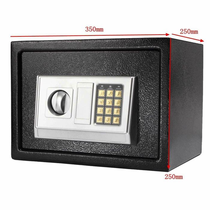 А4 сейф. 35×25×25см.  Доставка+Click! Электронный сейф!