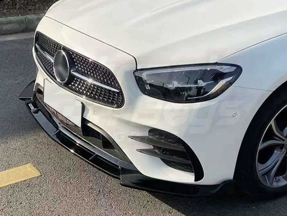 Преден лип спойлер за мерцедес в213 амг / mercedes w213 lip / добавка