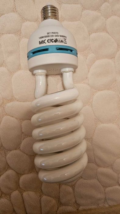 Студийно фотографско осветлениe 2 бр Софтбокс 2х135W 5500K фотостудио